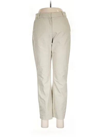 Pre-owned H&m Casual Pants In Ivory