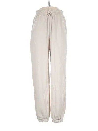 Pre-owned H&m Casual Pants In Ivory