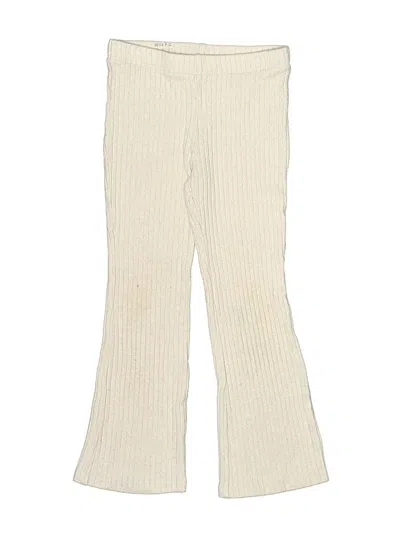 Pre-owned H&m Kids' Casual Pants In Ivory