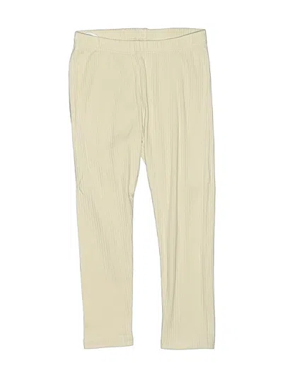 Pre-owned H&m Kids' Casual Pants In Ivory