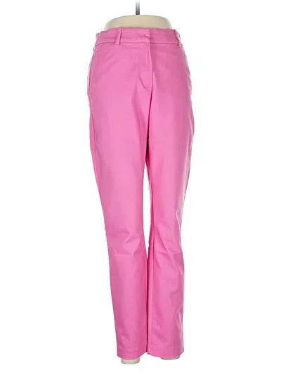 Pre-owned H&m Casual Pants In Pink