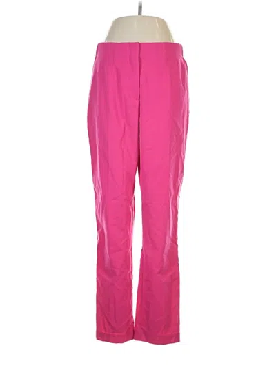 Pre-owned H&m Casual Pants In Pink