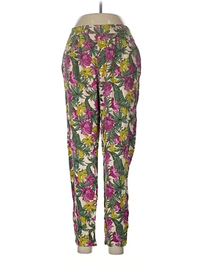 Pre-owned H&m Casual Pants In Pink