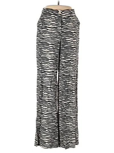 Pre-owned H&m Casual Pants In Silver