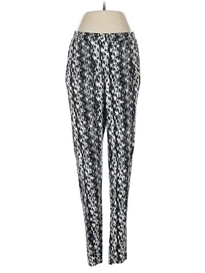 Pre-owned H&m Casual Pants In Silver
