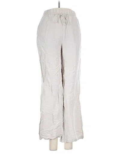 Pre-owned H&m Casual Pants In Silver
