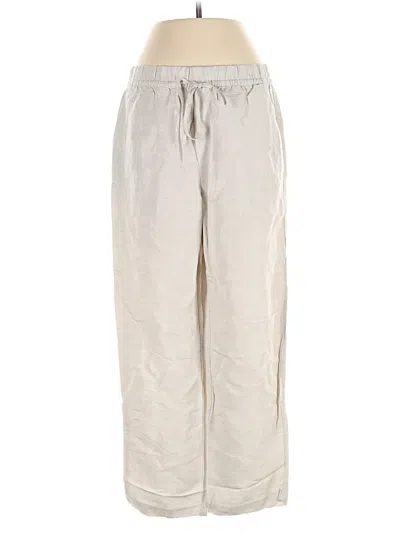 Pre-owned H&m Casual Pants In Silver