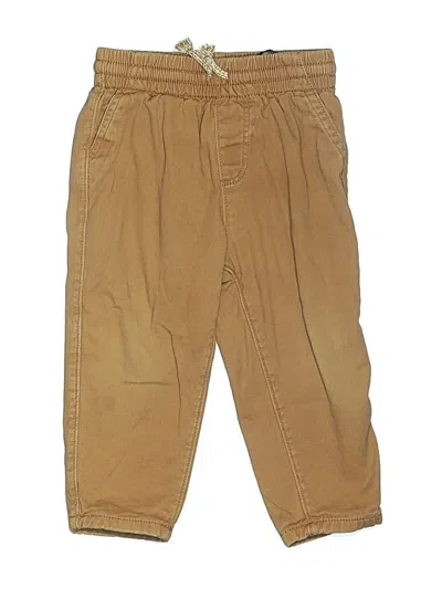 Pre-owned H&m Kids' Casual Pants In Tan