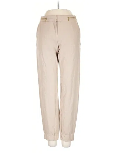 Pre-owned H&m Casual Pants In Tan
