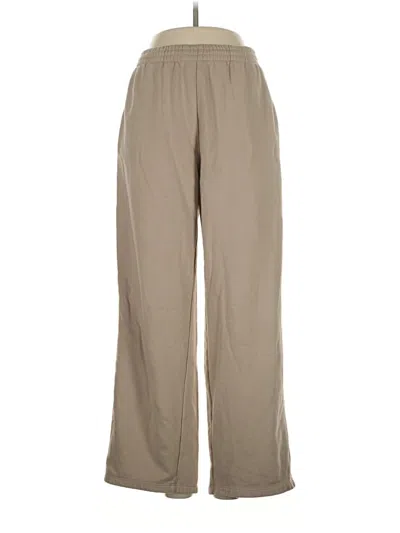 Pre-owned H&m Casual Pants In Tan
