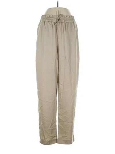 Pre-owned H&m Casual Pants In Tan