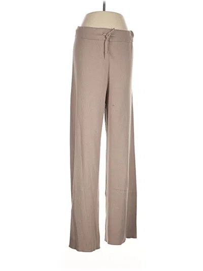 Pre-owned H&m Casual Pants In Tan