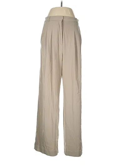 Pre-owned H&m Casual Pants In Tan