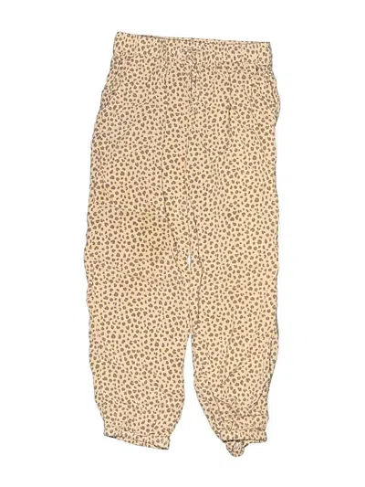 Pre-owned H&m Kids' Casual Pants In Tan