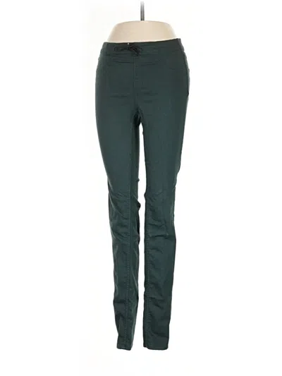 Pre-owned H&m Casual Pants In Teal