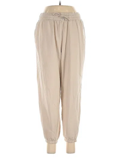 Pre-owned H&m Casual Pants In White