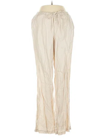 Pre-owned H&m Casual Pants In White