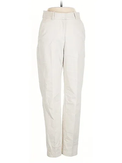 Pre-owned H&m Casual Pants In White