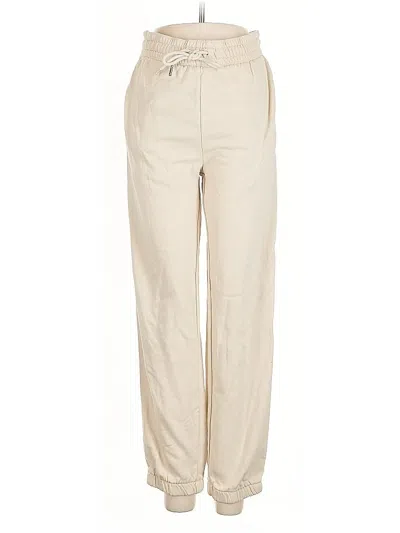 Pre-owned H&m Casual Pants In White