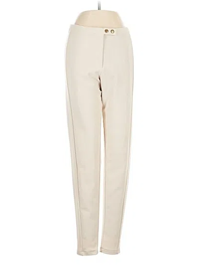 Pre-owned H&m Casual Pants In White