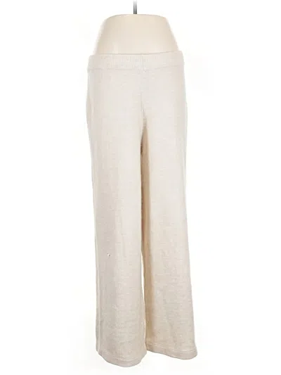 Pre-owned H&m Casual Pants In White