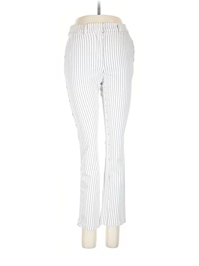 Pre-owned H&m Casual Pants In White