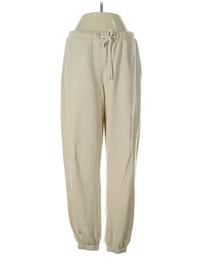 Pre-owned H&m Casual Pants In White