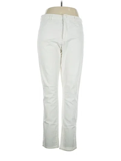 Pre-owned H&m Casual Pants In White