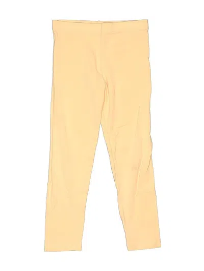 Pre-owned H&m Kids' Casual Pants In Yellow