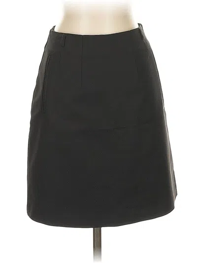 Pre-owned H&m Casual Skirt In Black