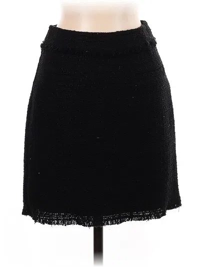 Pre-owned H&m Casual Skirt In Black