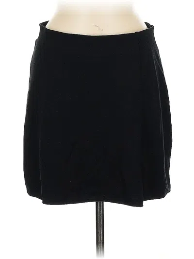 Pre-owned H&m Casual Skirt In Black