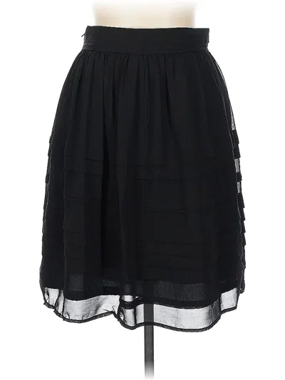 Pre-owned H&m Casual Skirt In Black
