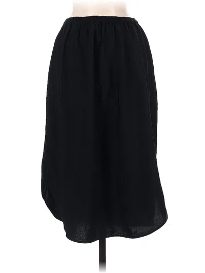 Pre-owned H&m Casual Skirt In Black