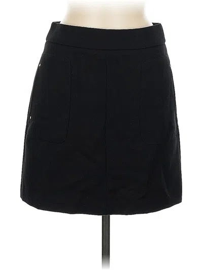 Pre-owned H&m Casual Skirt In Black