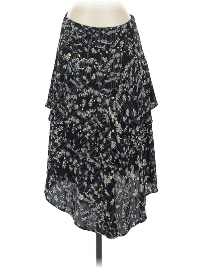 Pre-owned H&m Casual Skirt In Black