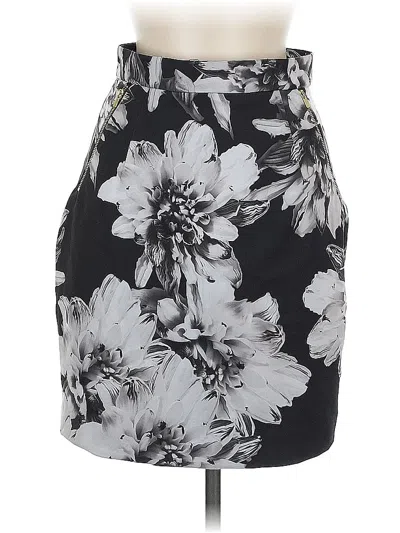 Pre-owned H&m Casual Skirt In Black