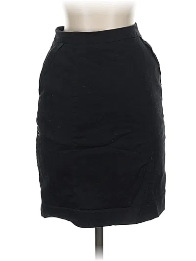 Pre-owned H&m Casual Skirt In Black