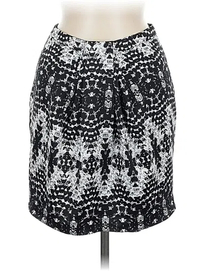 Pre-owned H&m Casual Skirt In Black