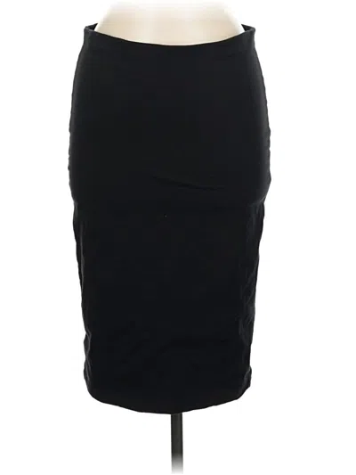 Pre-owned H&m Casual Skirt In Black