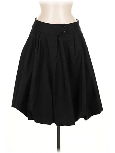 Pre-owned H&m Casual Skirt In Black