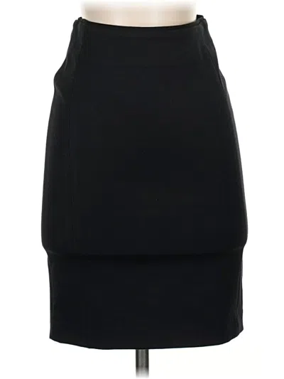 Pre-owned H&m Casual Skirt In Black