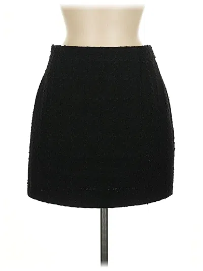 Pre-owned H&m Casual Skirt In Black