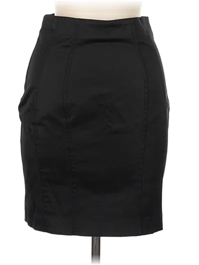Pre-owned H&m Casual Skirt In Black