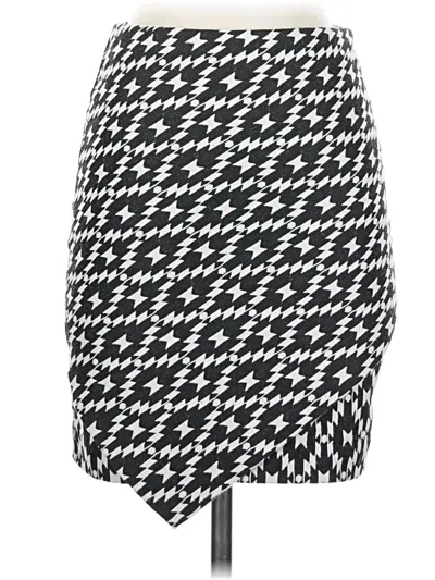 Pre-owned H&m Casual Skirt In Black