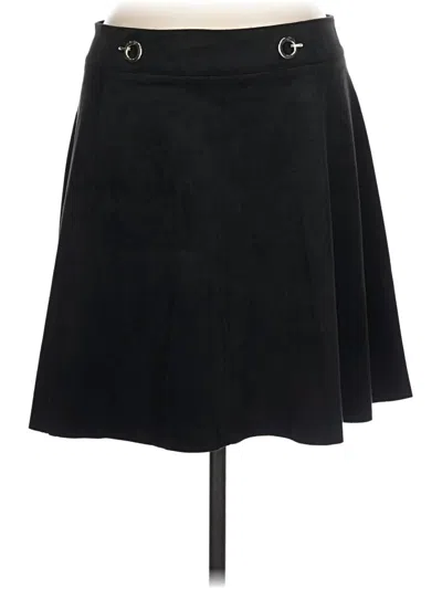 Pre-owned H&m Casual Skirt In Black