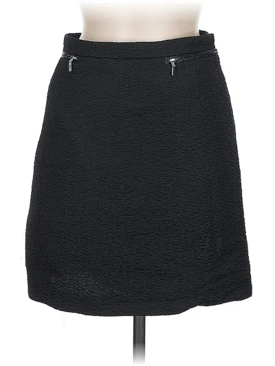 Pre-owned H&m Casual Skirt In Black