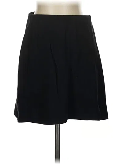 Pre-owned H&m Casual Skirt In Black