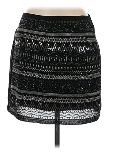Pre-owned H&m Casual Skirt In Black