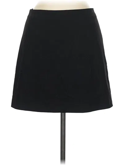Pre-owned H&m Casual Skirt In Black